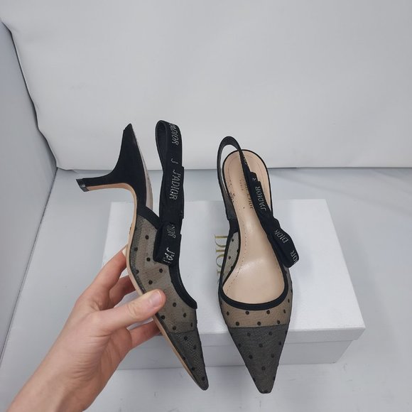 Dior Shoes - Christian Dior J’Adior Slingback Mid-Heel Pump